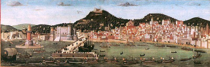 atribuováno Francescu Rossellimu (tzv. Tavola Strozzi) - Neapol, 1473