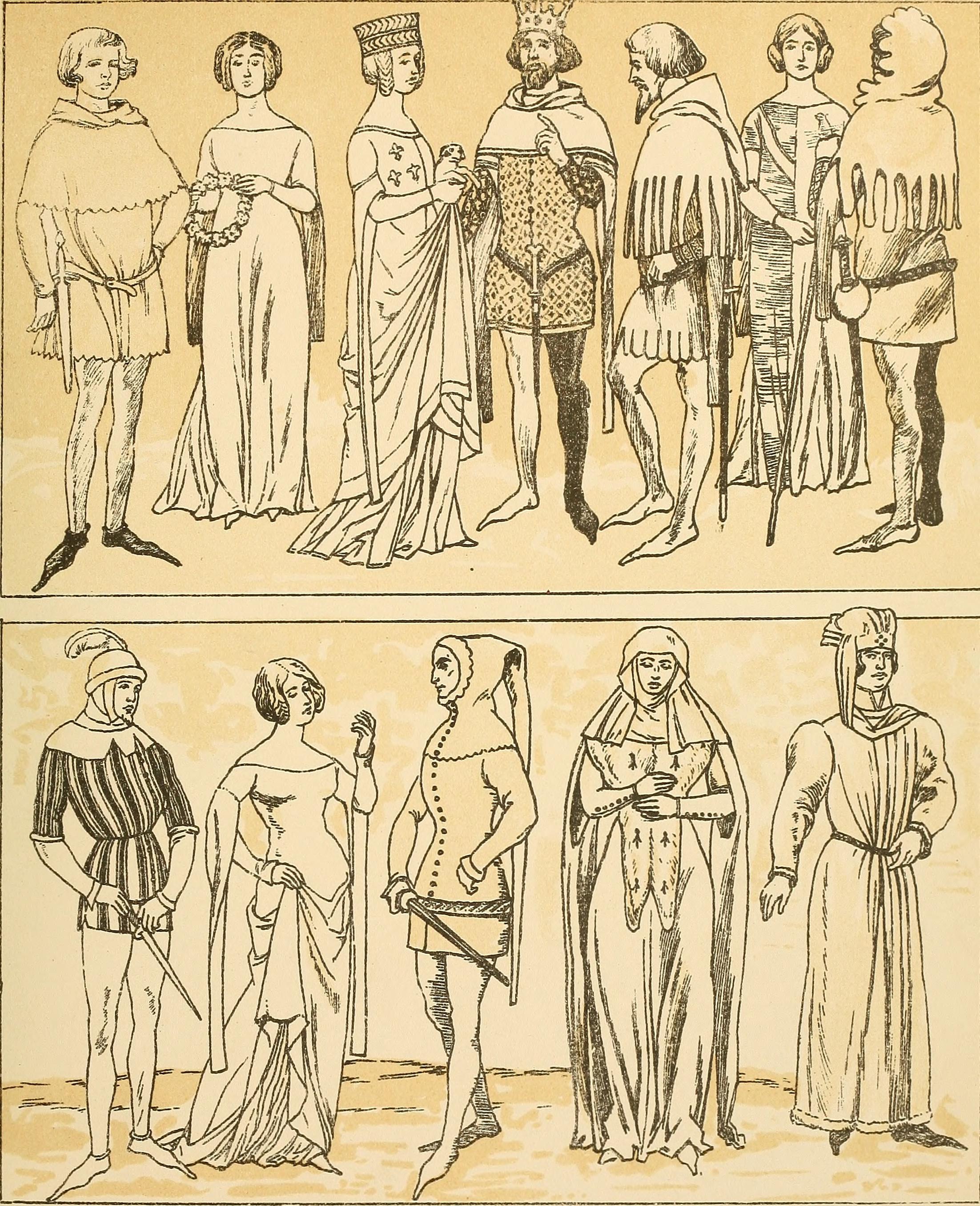 středověký oděv