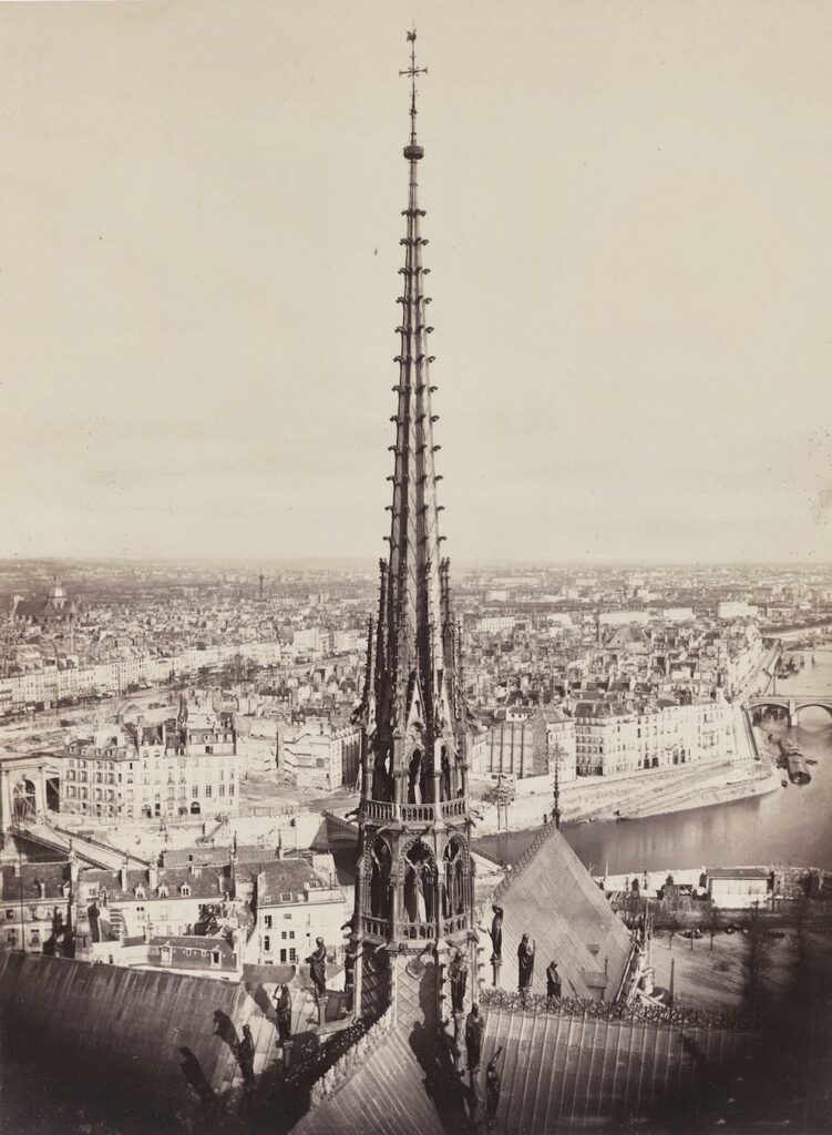Pohled z věžičky Notre Dame