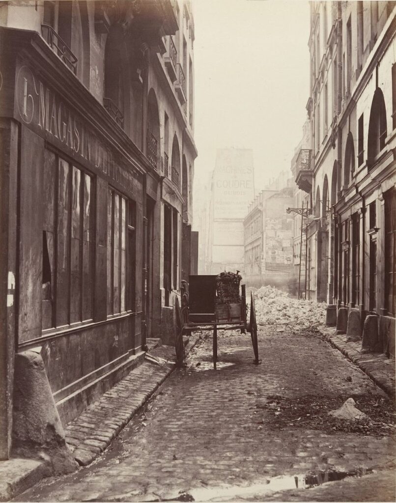 Rue Estienne (dnes neexistuje), 1. arrondissment, 1865