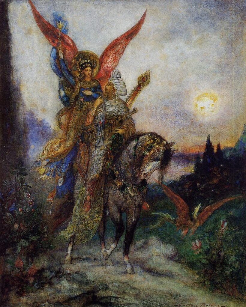 Gustave Moreau: Perský básník, 1886