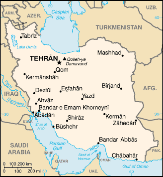 Dnešní Írán