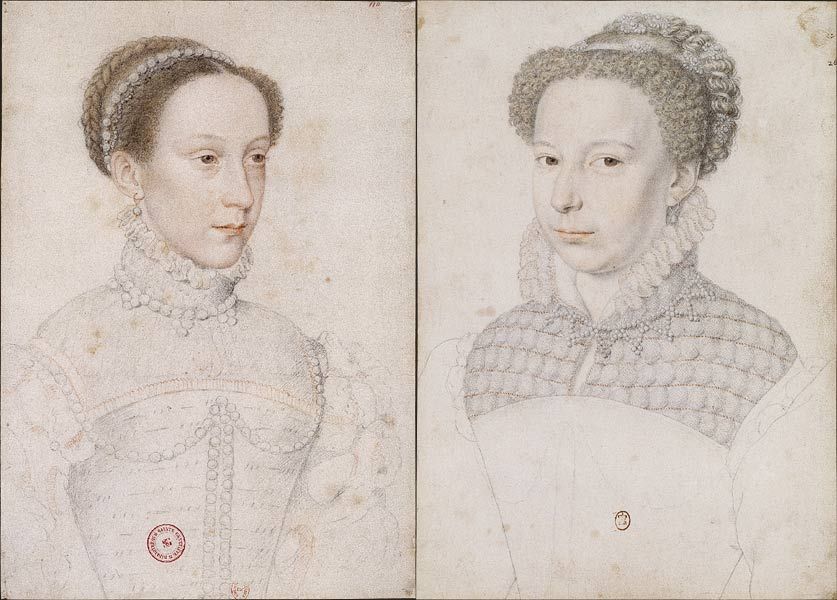 Francois Clouet - Královna Margot, Marie Stuartovna