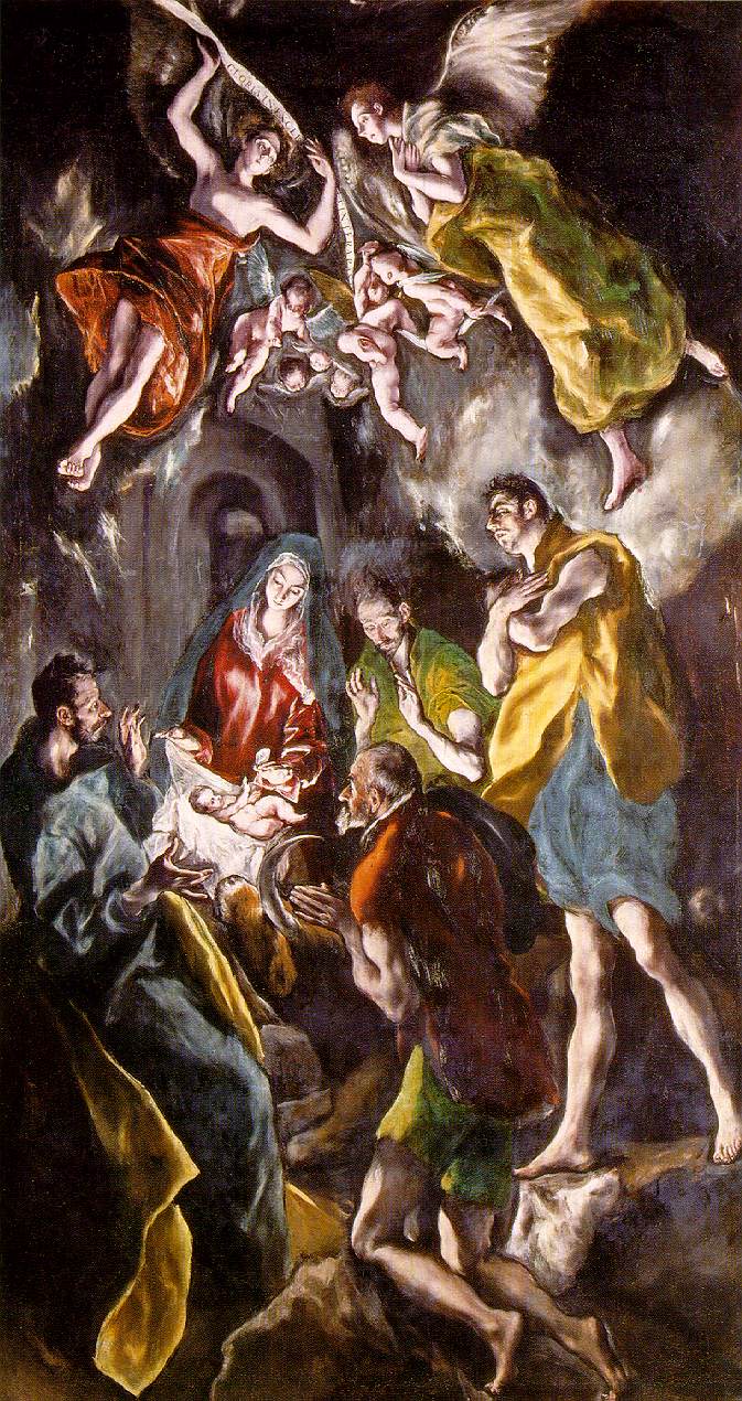 El Greco: Klanění pastýřů, 1612