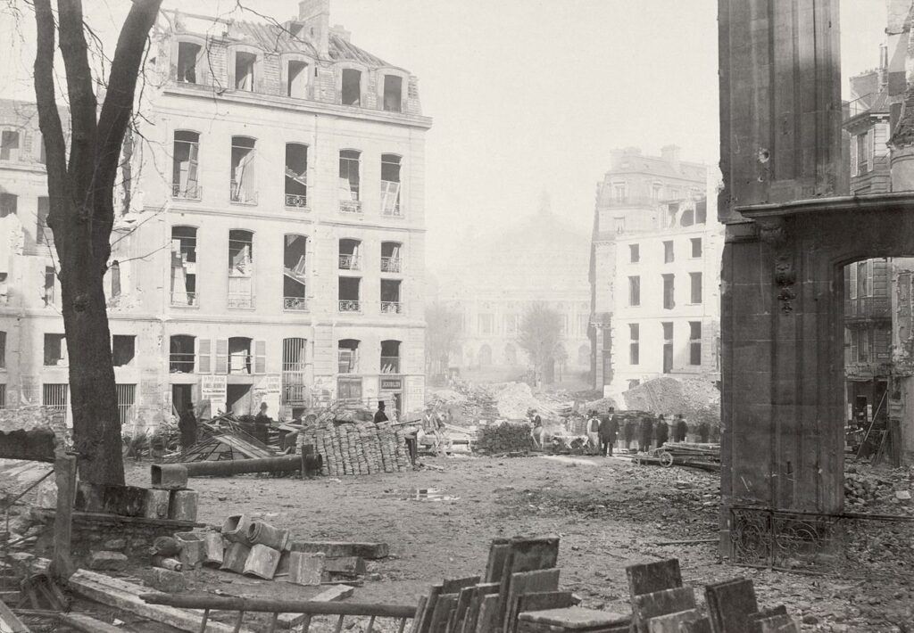 Proražení avenue de l'Opéra, 1853-70