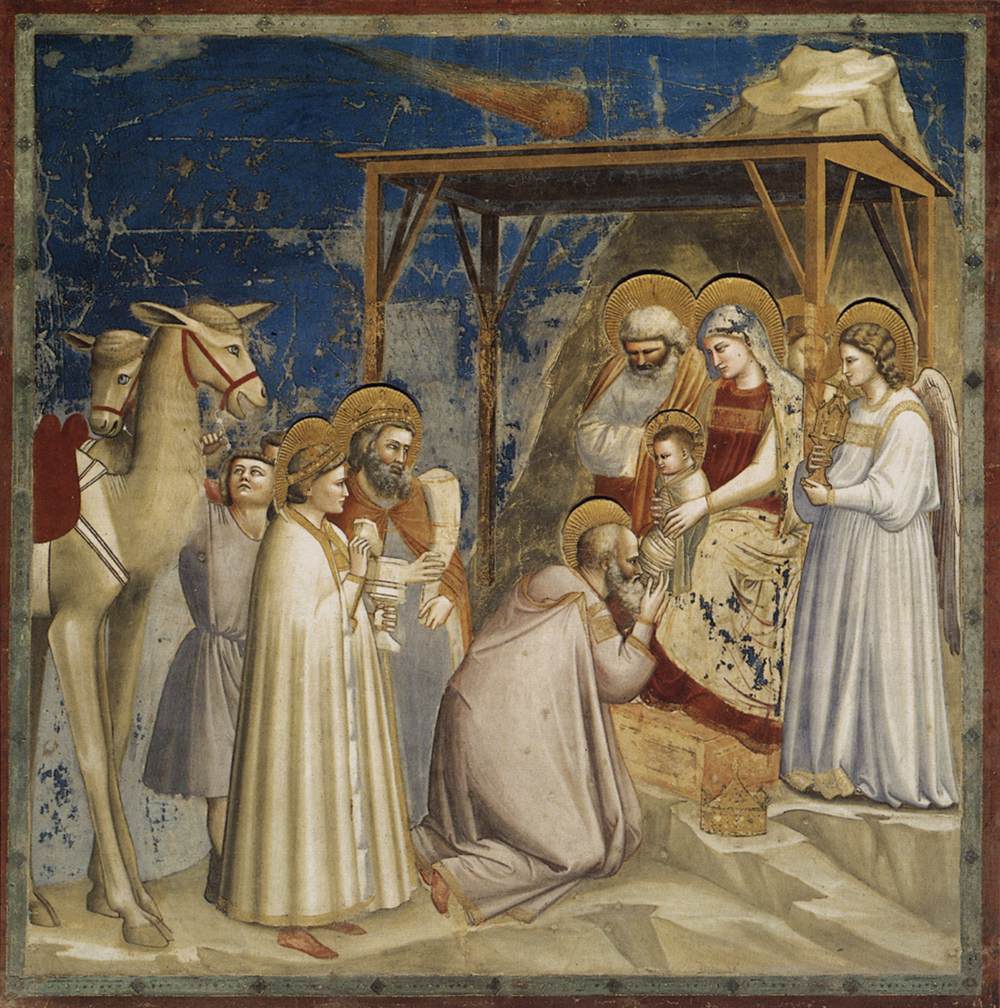 Tři králové - Giotto, 1306