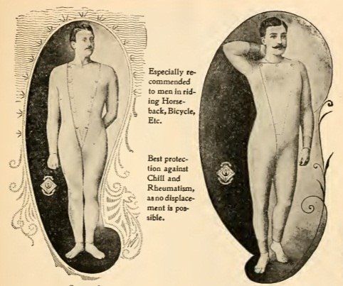 podvlékačky muži 19. století
