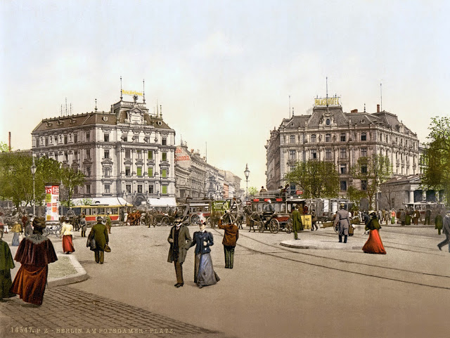 Postupimské nám., Berlín, cca. 1890-1900