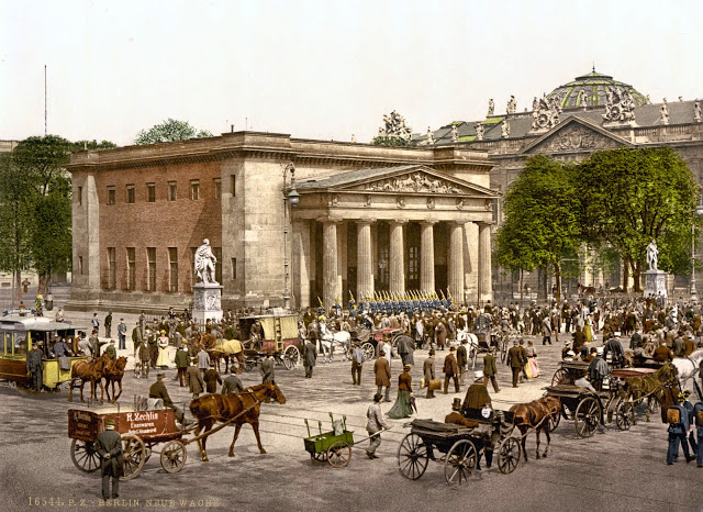 Ulice Berlína, cca. 1890-1900