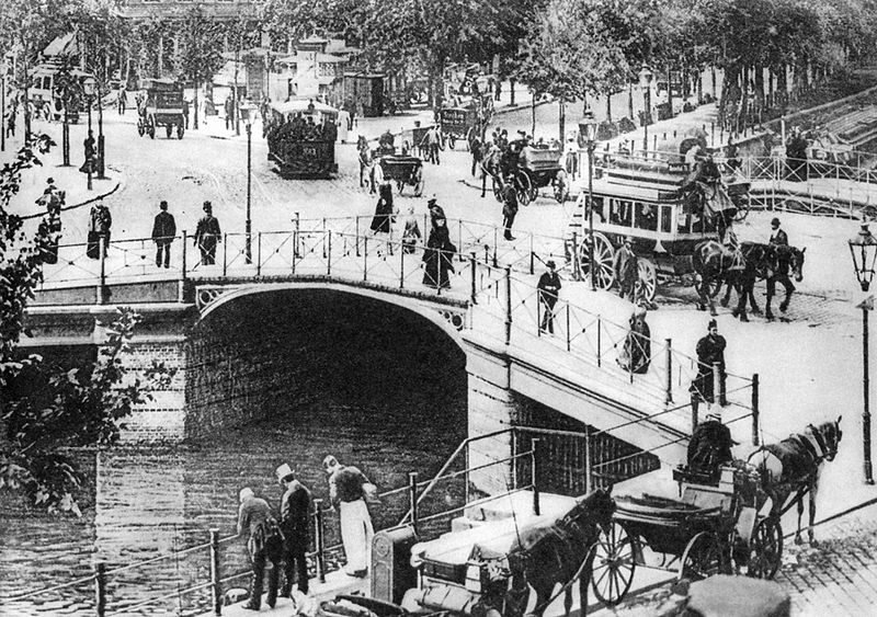 Postupimský most, cca 1890